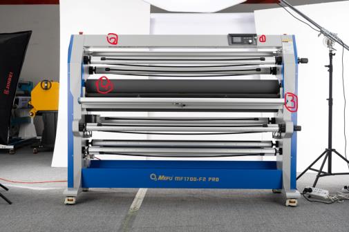 high-Standard-roll-laminator-on-distount