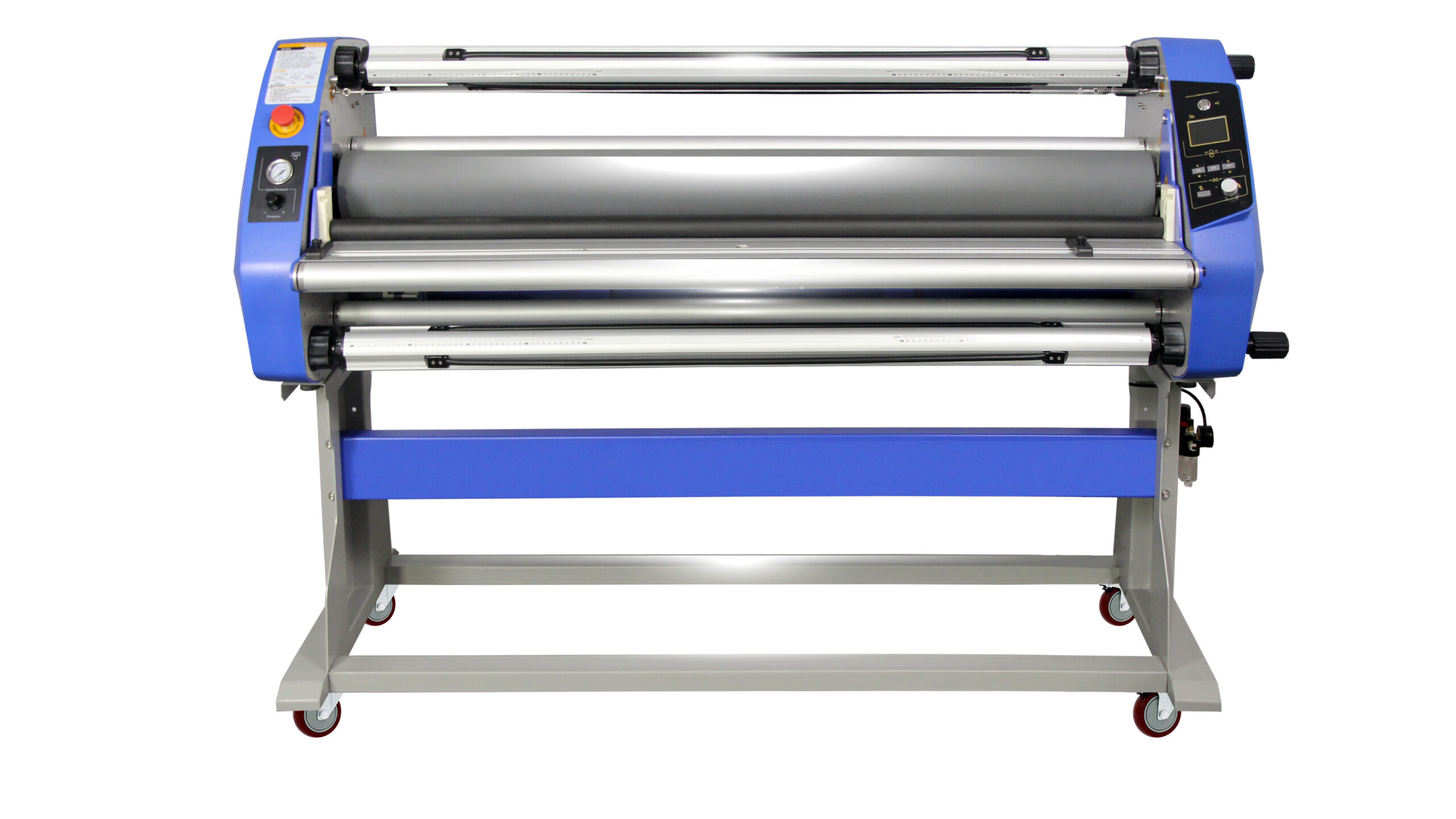 1.3 mm fully auto hot laminator with two guide rollers
