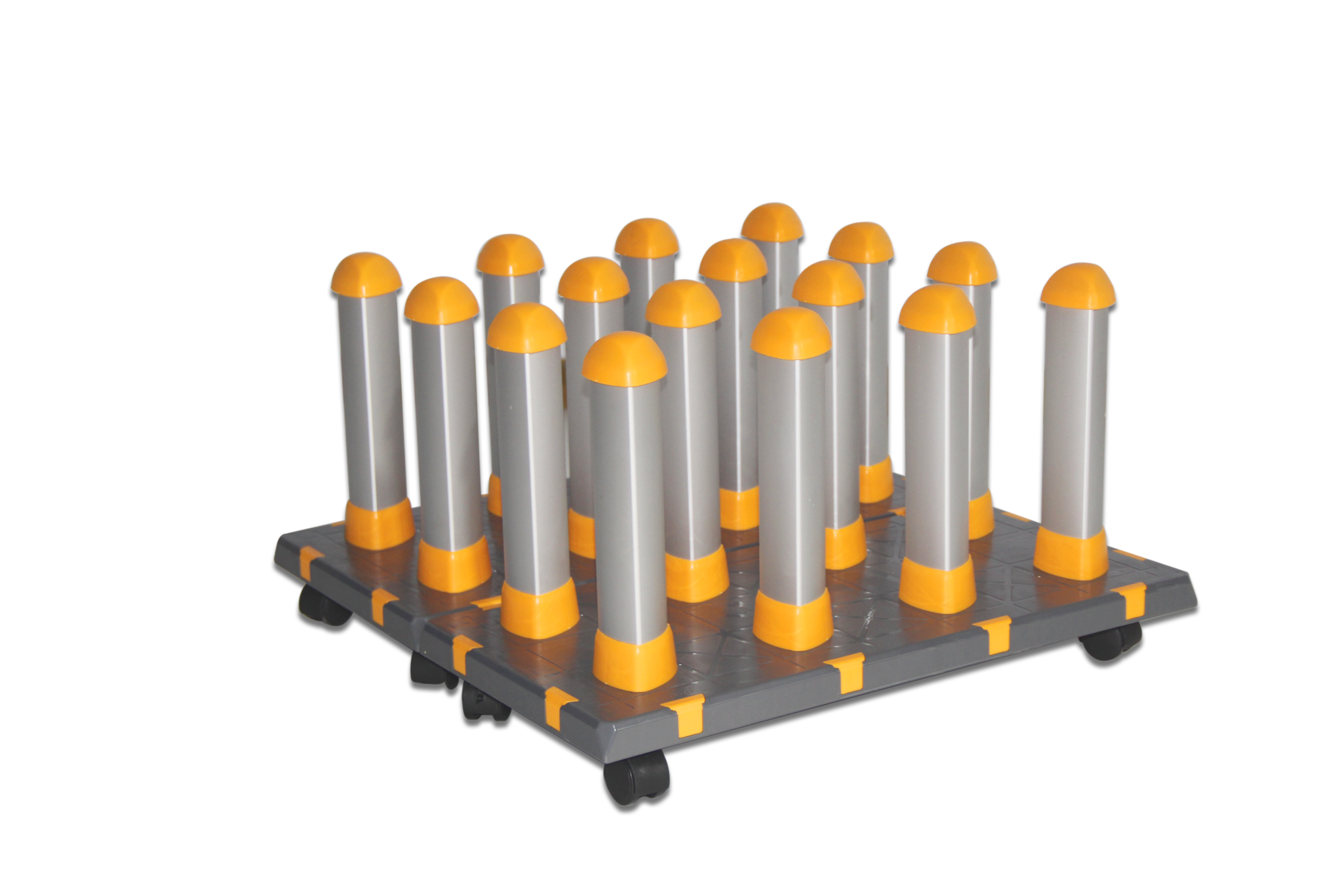 Easy to assemble, Shape transforming MEFU Consumables Roll Rack