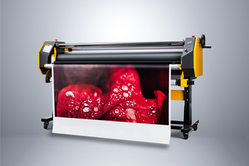 Lefu heated semi auto roll laminator in the USA
