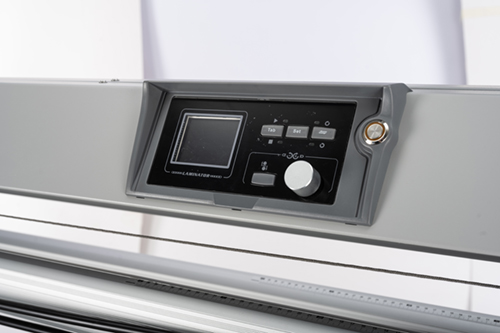 LEFU LF11700-D2 Double Or Top heated functions and Temp, Speed, Lamination statistics