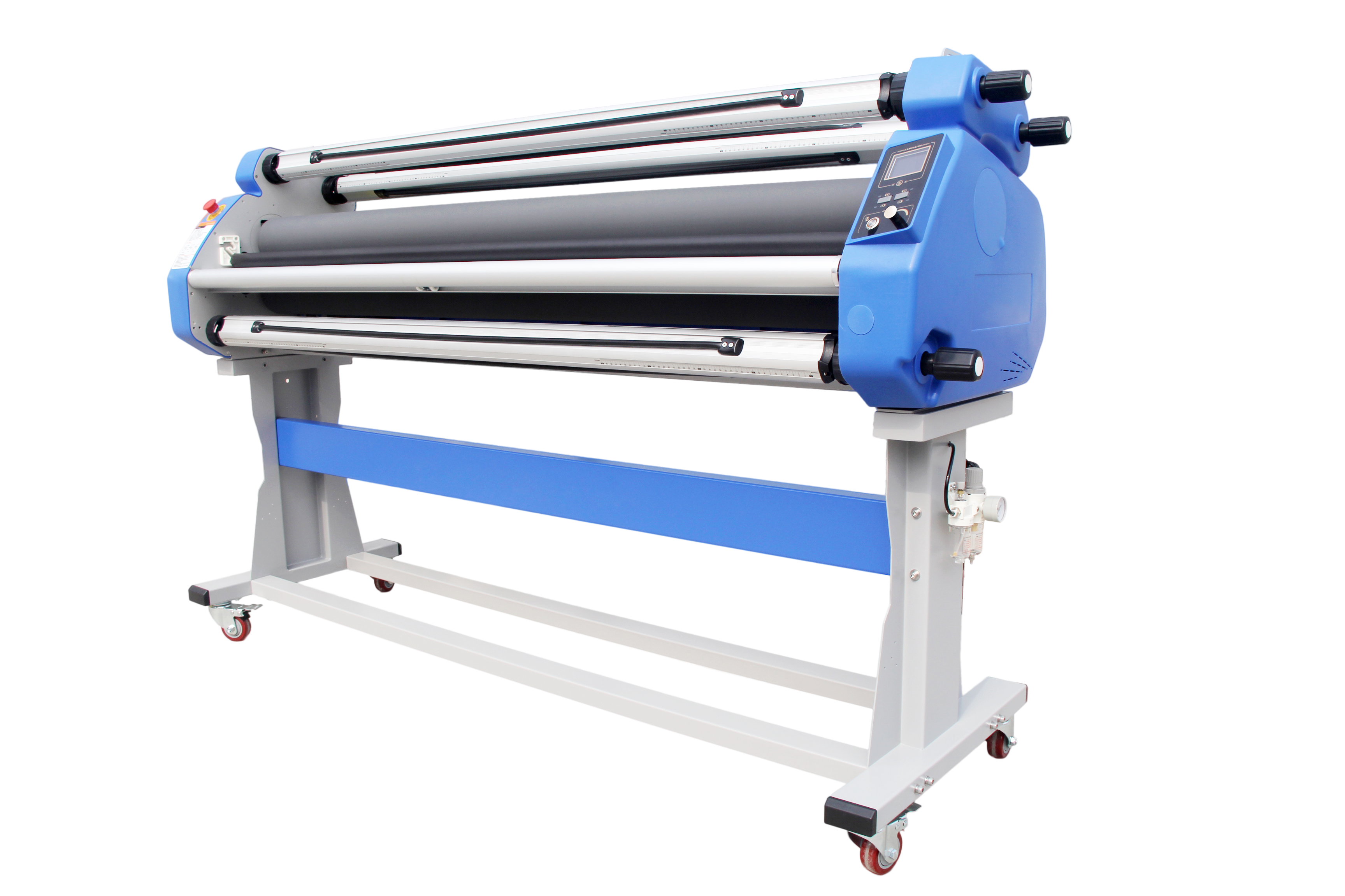 China factory heat assisted laminator with precise vertical cutter