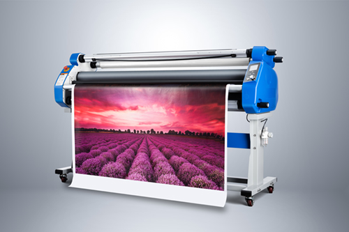 MEFU Heat-assist roll laminator with new ABS cover