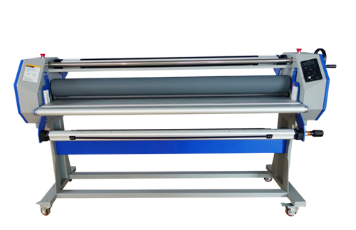 64 inch warm laminator with manual lifting in Turkey