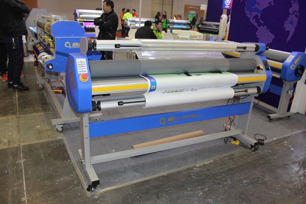 1600mm cold laminator with pneumatic lifting