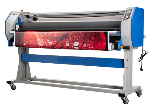 China factory Heat assisted roll laminator for sale