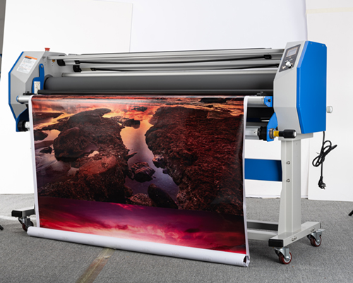 hot and cold laminator with high speed 15m/min