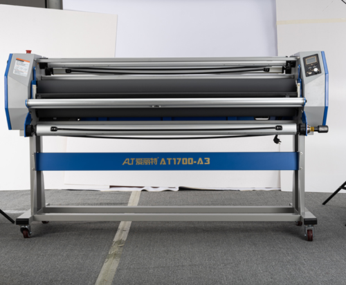 hot and cold laminator with pneumatic lift in Canada