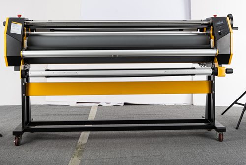semi auto roll laminator with 120C lamination capacity
