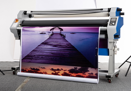 1.6m automatic roll laminator with vertical cutter