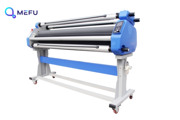ABS design heated roll laminator with vertical cutter MF1700-M1 PLUS