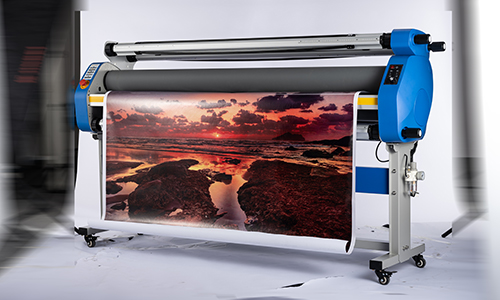 manual cold roll to roll cold laminator