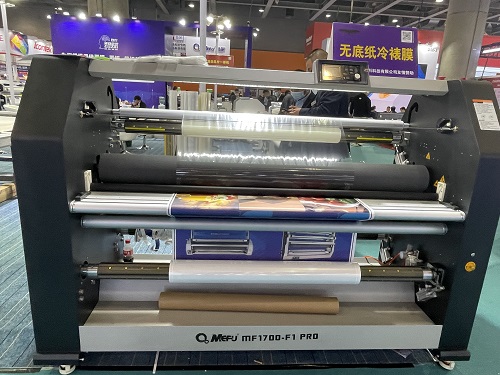 wide format roll laminator for industrial with 50m/min speed