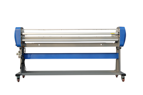 large format auto cutter with bi-directional blade