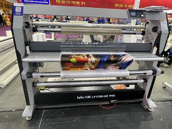 Double side lamination machine for 1630mm/64″ width signage