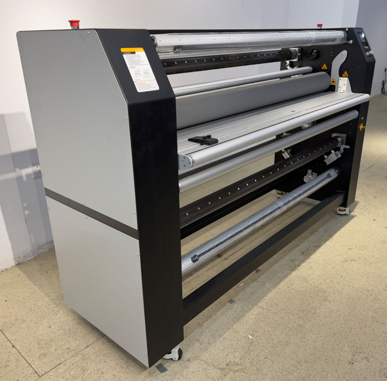 high speed 50m/min industrial laminator with air shafts