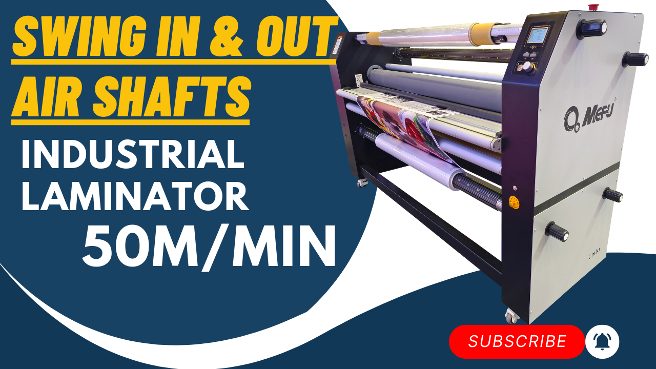 heat assist roll laminator with amzing speed 50/min